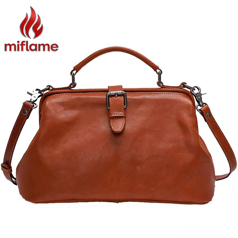 Luxury Bags Quiet - Torebka damska ze skóry naturalnej, garbowana