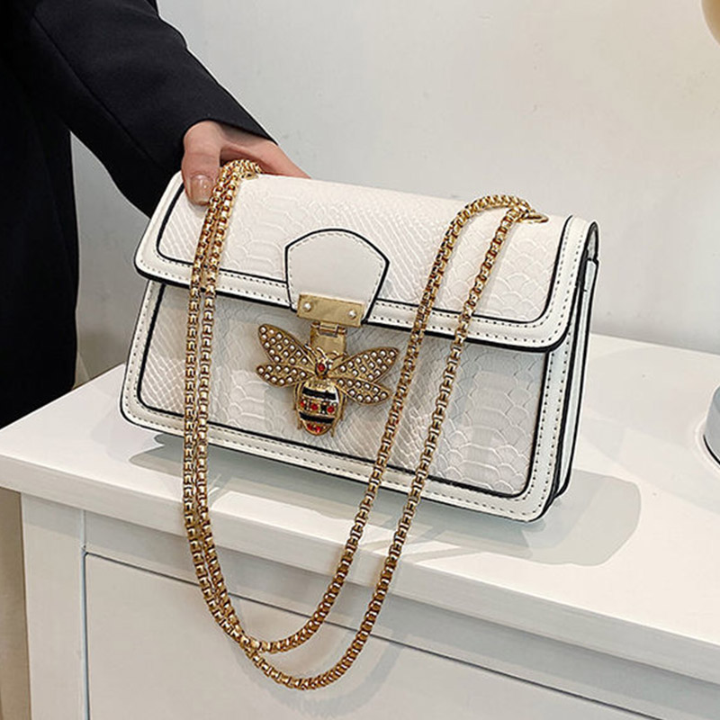 Luxury Bags Store - Luksusowe torebki damskie torby Crossbody pszczoła