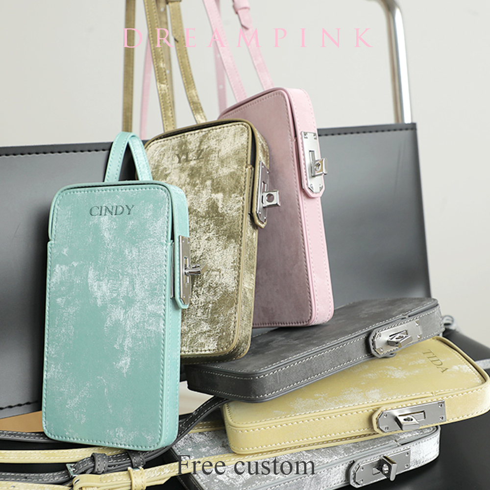 Luxury Bags Sling - Luksusowa modna aksamitna skóra Mini damska