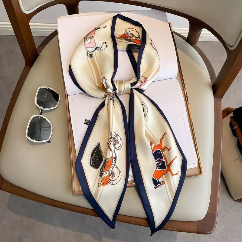 Luxury Bags In China - Luksusowy jedwabny szalik na głowę dla