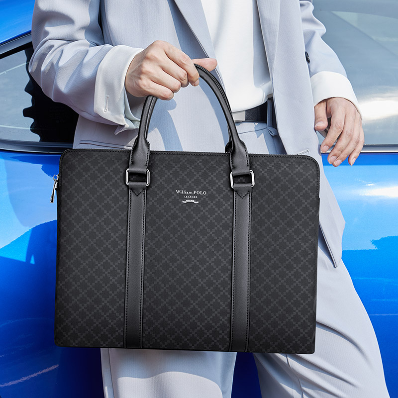 Torba biznesowa męska, torba n – Laptop Bag Leather 15 recenzja i cena