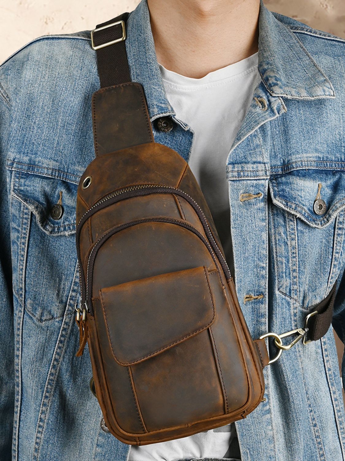 Luksusowa, wielofunkcyjna męsk – Luxury Bags Sling recenzja i cena