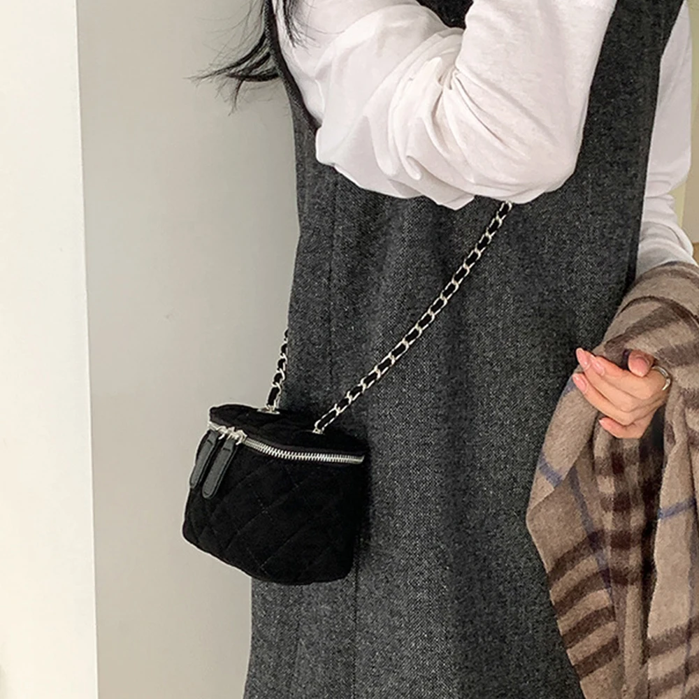 Mini zamszowa damska torba na  – Luxury Bags Sling recenzja i cena