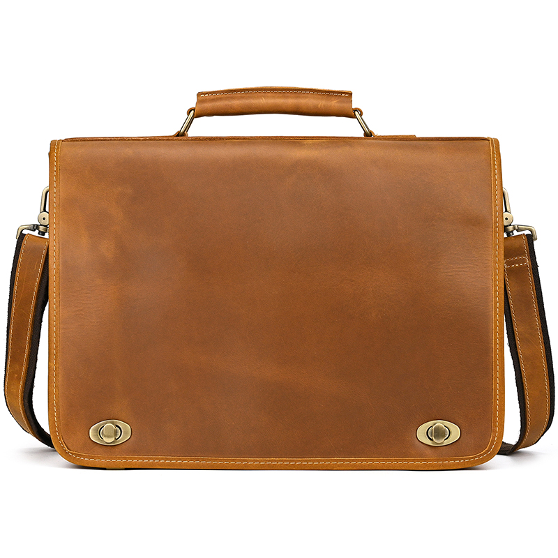 Torba na laptopa z prawdziwej  – Laptop Bag Leather 15 recenzja i cena
