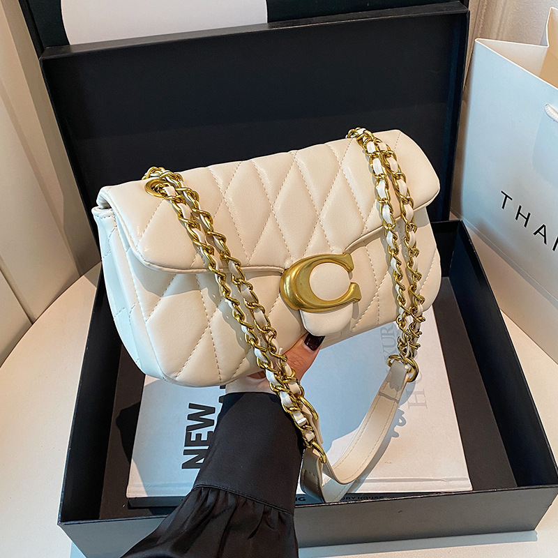 Damska pikowana skórzana torba – Luxury Bags No Logo recenzja i cena