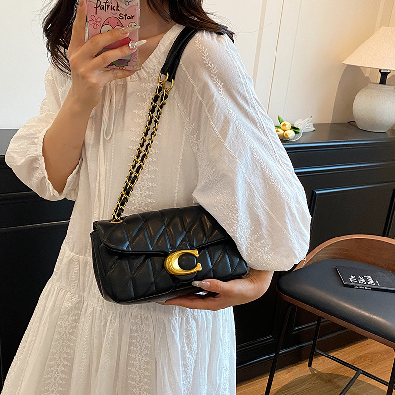 Damska pikowana skórzana torba – Luxury Bags No Logo recenzja i cena