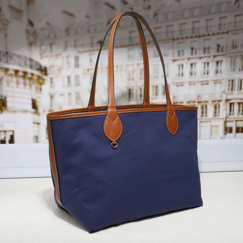 Dżinsowa torba typu tote z mon – Tote Bag Leather Monogram recenzja i cena