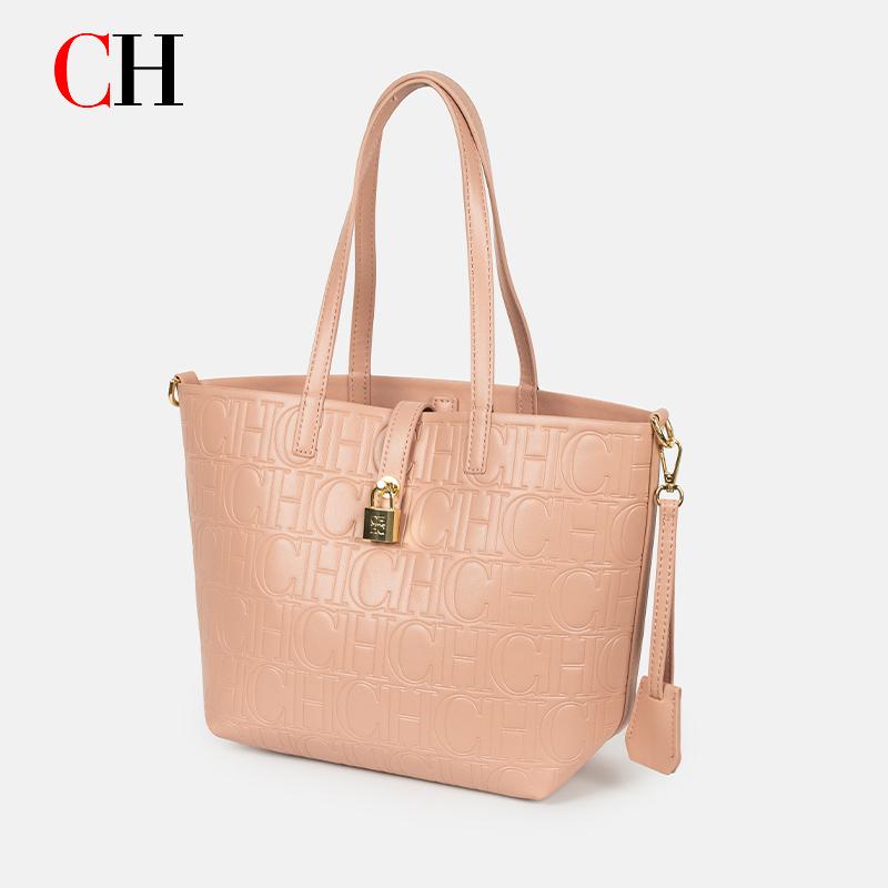 Torba damska CH z wytłaczanym  – Tote Bag Leather Monogram recenzja i cena