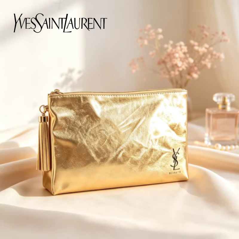 Złota kosmetyczka YSL, przenoś – Luxury Bags Store recenzja i cena