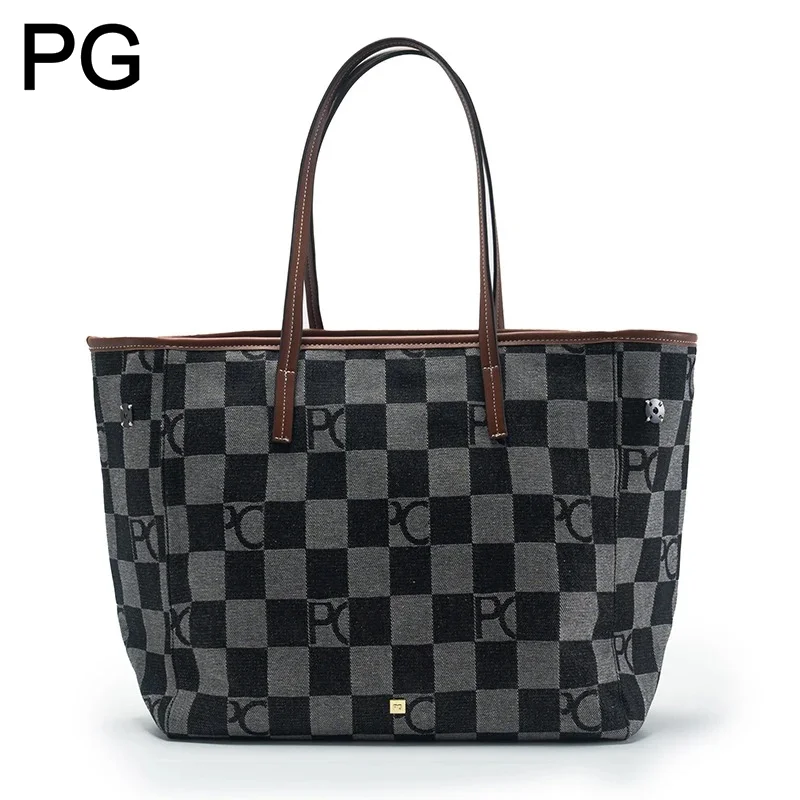 PG Retro Damska Torba na Ramię – Tote Bag Leather Monogram recenzja i cena