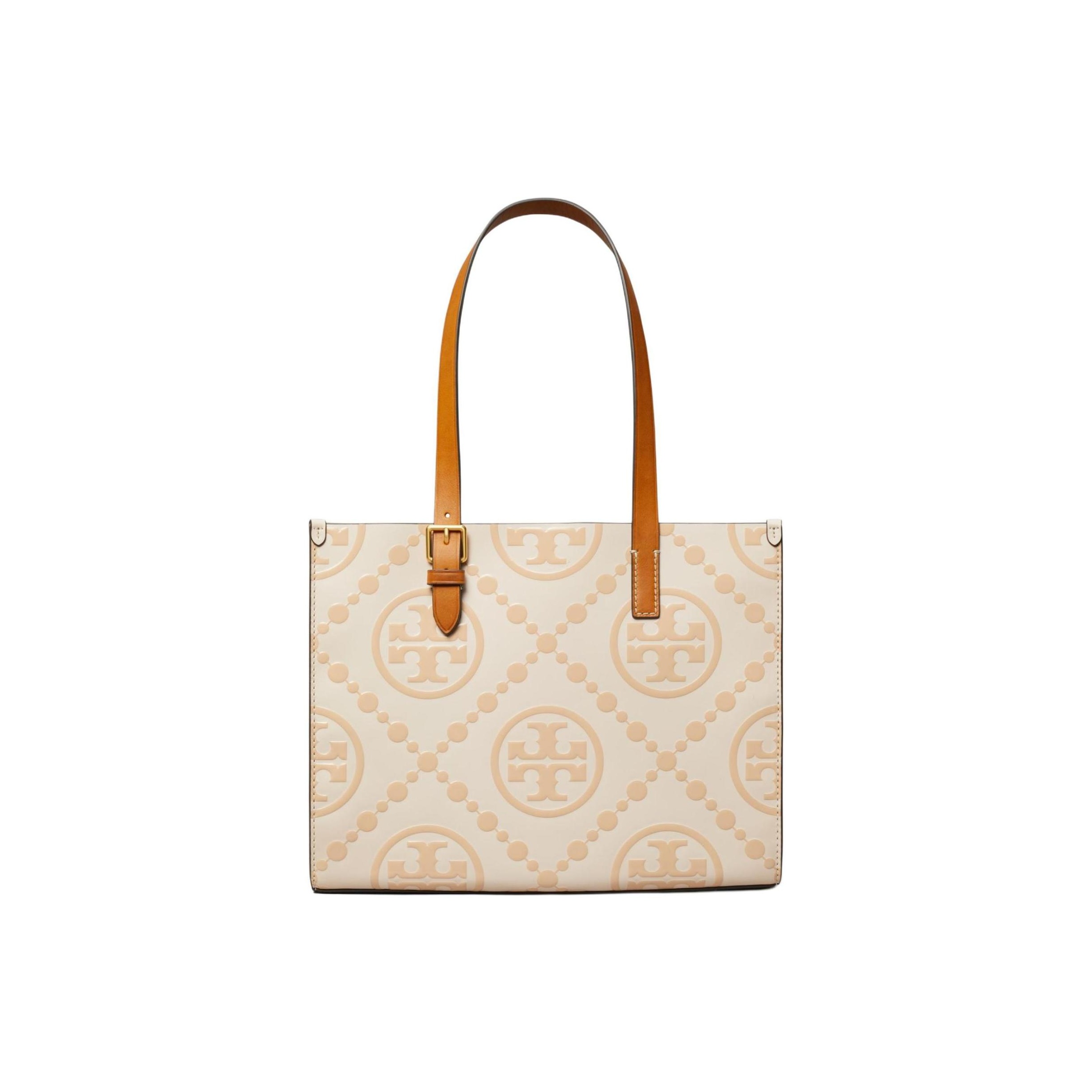 TORY BURCH Tory Burch Torebka  – Tote Bag Leather Monogram recenzja i cena