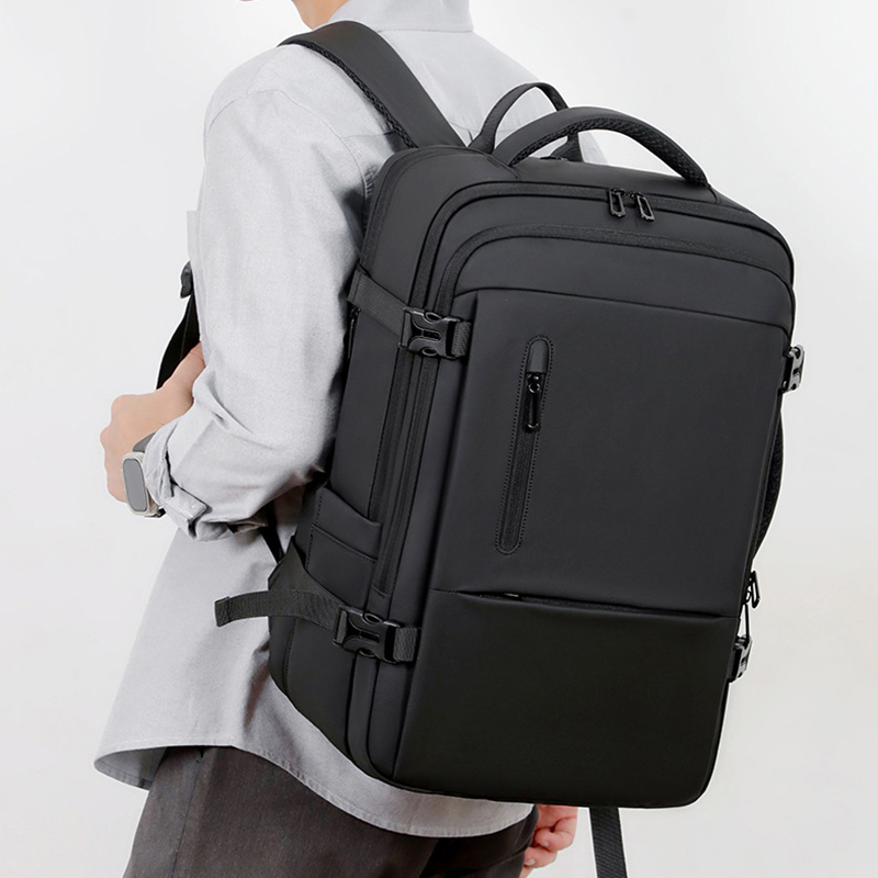 Plecak o dużej pojemności z wł – Luxury Bags No Logo recenzja i cena